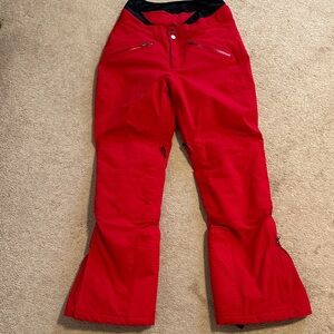Spyder Red Women's Pants